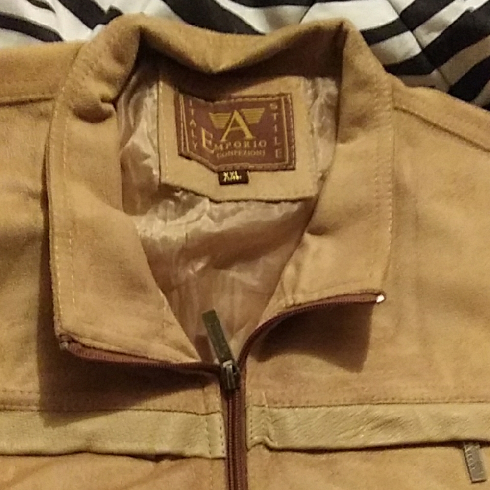A suede xxl Emporio jacket